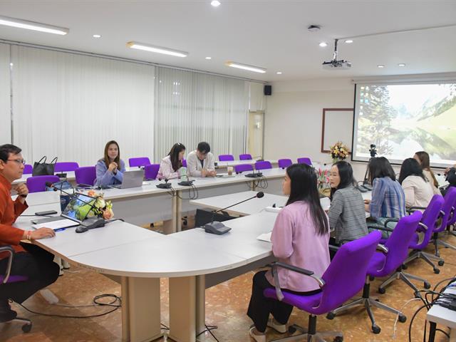 School of Education, University of Phayao, conducted an orientation meeting for new staff