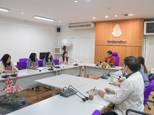 School of Education, University of Phayao, conducted an orientation meeting for new staff