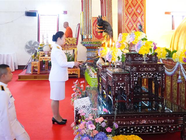 School of Education, University of Phayao, participated in the Royal Kathina ceremony, in 2024