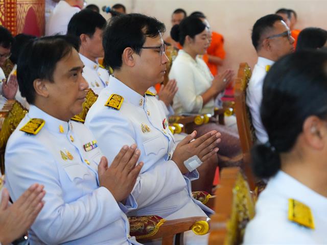 School of Education, University of Phayao, participated in the Royal Kathina ceremony, in 2024