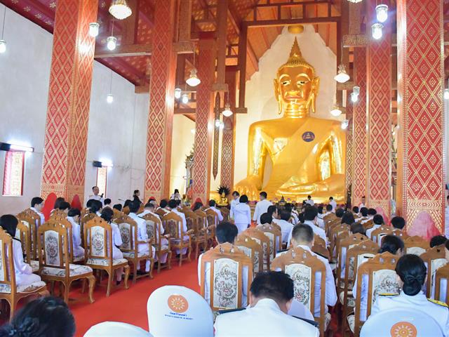 School of Education, University of Phayao, participated in the Royal Kathina ceremony, in 2024