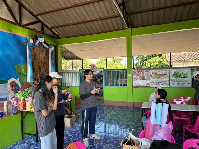 Volunteer activity at South Pafak Village, Pafak Subdistrict, Maejai County, Phayao Province