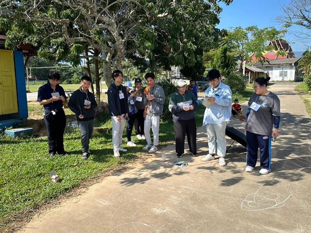 Volunteer activity at South Pafak Village, Pafak Subdistrict, Maejai County, Phayao Province