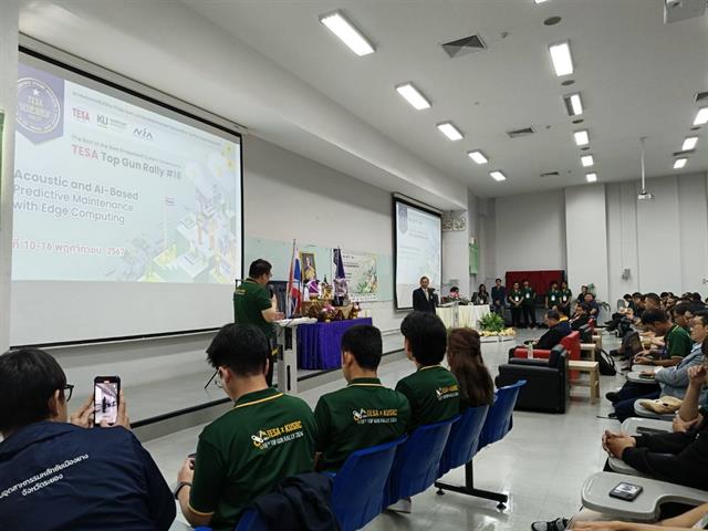 คณะวิศวกรรมศาสตร์ มพ. เข้าร่วมประชันทักษะ  TESA Top Gun Rally ครั้งที่ 18