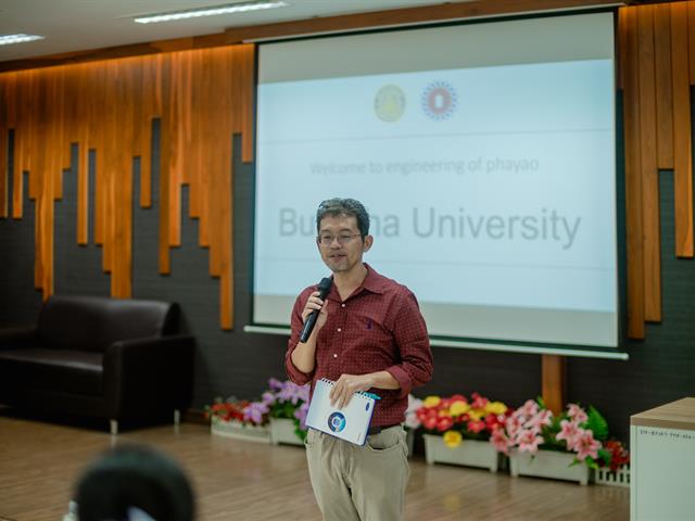 คณะวิศวกรรมศาสตร์ ให้การต้อนรับสโมสรนิสิต ม.บูรพา เพื่อศึกษาดูงานและแลกเปลี่ยนเรียนรู้การทำกิจกรรมนิสิตร่วมกัน