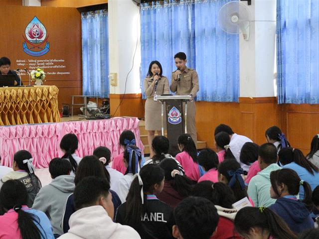 คณะวิทยาศาสตร์การแพทย์ออกแนะแนวการศึกษาต่อในระดับอุดมศึกษาให้กับโรงเรียนในพื้นที่จังหวัดหนองบัวลำภู