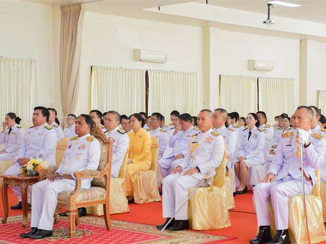 School of Education participated in the ceremony on Father of Royal Rainmaking Day 2024