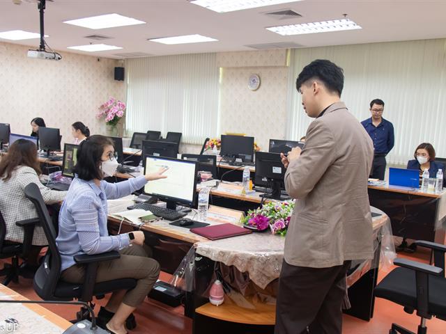 คณะศิลปศาสตร์ จัดโครงการ “การใช้งานระบบตรวจสอบครุภัณฑ์ (UP Smart Asset Management) เพื่องานสำนักงาน”