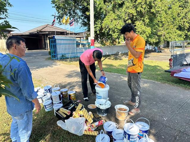 วิศวกรรมโยธาโครงการพิเศษ จัดโครงการจิตอาสาพัฒนาชนบท ส่งเสริมนิสิตให้มีมีจิตสาธารณะ