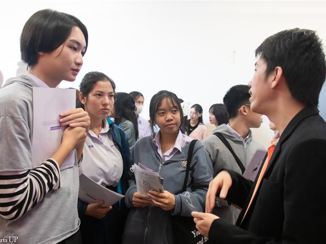 คณะศิลปศาสตร์ ร่วมจัดบูธนิทรรศการ UP OPEN HOUSE 2025