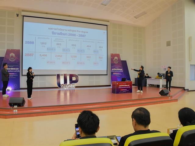 วิทยาลัยการศึกษา เข้าร่วม UP Open House 2025 ต้อนรับผู้บริหารสถานศึกษา ครูแนะแนว และนักเรียน ประจำปีการศึกษา 2568