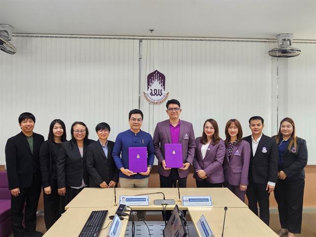 School of Allied Health Sciences, signs a Memorandum of Understanding (MOU) with the school of Information Communication and Technology.