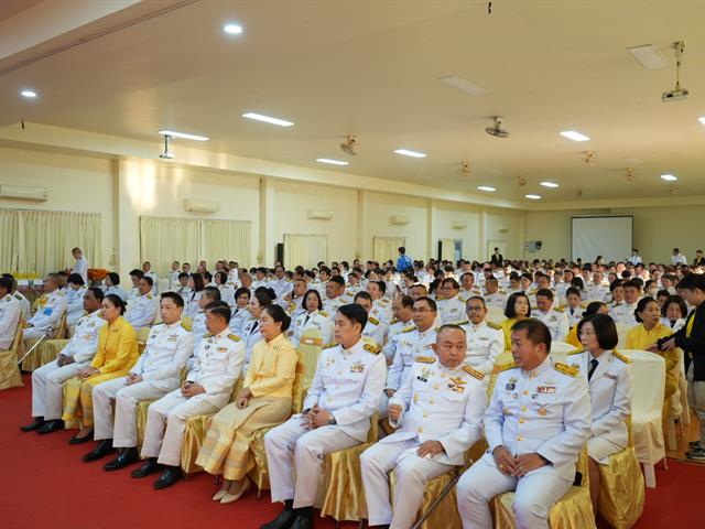 มหาวิทยาลัยพะเยาร่วมกิจกรรมเนื่องในวันคล้ายวันพระบรมราชสมภพ พระบาทสมเด็จพระบรมชนกาธิเบศร มหาภูมิพลอดุลยเดชมหาราช บรมนาถบพิตร วันชาติ และวันพ่อแห่งชาติ 5 ธันวาคม 2567