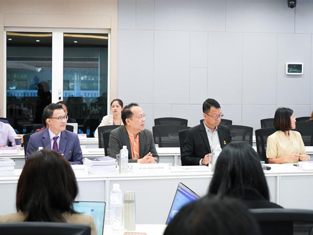 ประชุมติดตามและประเมินผลการดำเนินงานของหัวหน้าส่วนงาน ประจำปีงบประมาณ พ.ศ. 2567