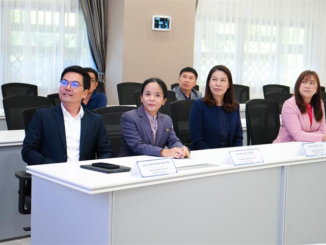 ประชุมติดตามและประเมินผลการดำเนินงานของหัวหน้าส่วนงาน ประจำปีงบประมาณ พ.ศ. 2567