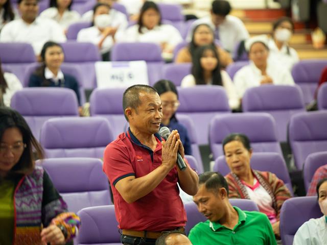 คณะสาธารณสุขศาสตร์ กิจกรรม “ปฐมนิเทศการฝึกบูรณาการความรู้และทักษะแบบสหวิชาชีพจากห้องเรียนสู่ชุมชน”