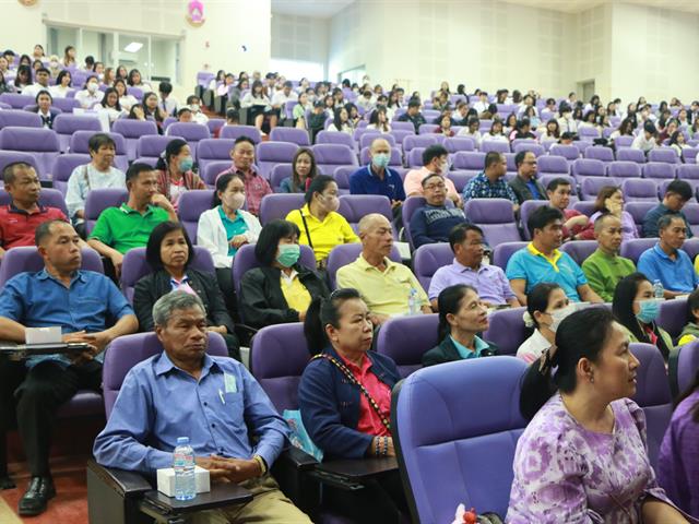 คณะสาธารณสุขศาสตร์ กิจกรรม “ปฐมนิเทศการฝึกบูรณาการความรู้และทักษะแบบสหวิชาชีพจากห้องเรียนสู่ชุมชน”