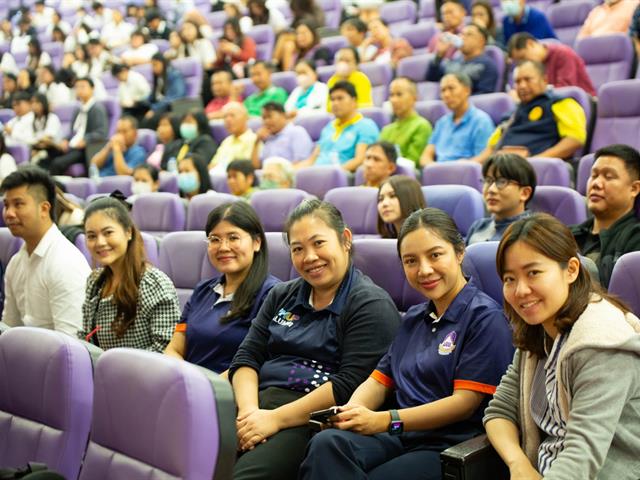 คณะสาธารณสุขศาสตร์ กิจกรรม “ปฐมนิเทศการฝึกบูรณาการความรู้และทักษะแบบสหวิชาชีพจากห้องเรียนสู่ชุมชน”