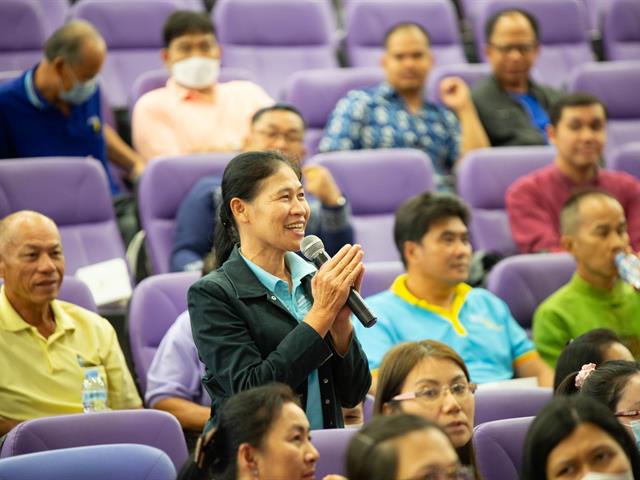 คณะสาธารณสุขศาสตร์ กิจกรรม “ปฐมนิเทศการฝึกบูรณาการความรู้และทักษะแบบสหวิชาชีพจากห้องเรียนสู่ชุมชน”