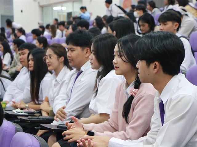 คณะสาธารณสุขศาสตร์ กิจกรรม “ปฐมนิเทศการฝึกบูรณาการความรู้และทักษะแบบสหวิชาชีพจากห้องเรียนสู่ชุมชน”