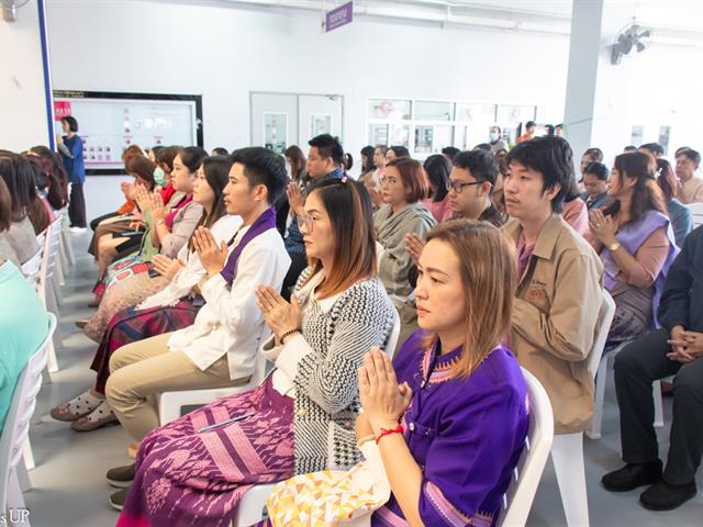 คณะศิลปศาสตร์ร่วมพิธีทำบุญเนื่องในวันขึ้นปีใหม่ ๒๕๖๘ “ฮ่วมบุญ ขึ้นปี๋ใหม่ ฮ้อยดวงใจ จาว ม.พะเยา”