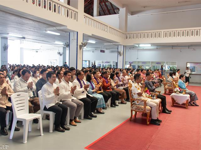 คณะศิลปศาสตร์ร่วมพิธีทำบุญเนื่องในวันขึ้นปีใหม่ ๒๕๖๘ “ฮ่วมบุญ ขึ้นปี๋ใหม่ ฮ้อยดวงใจ จาว ม.พะเยา”