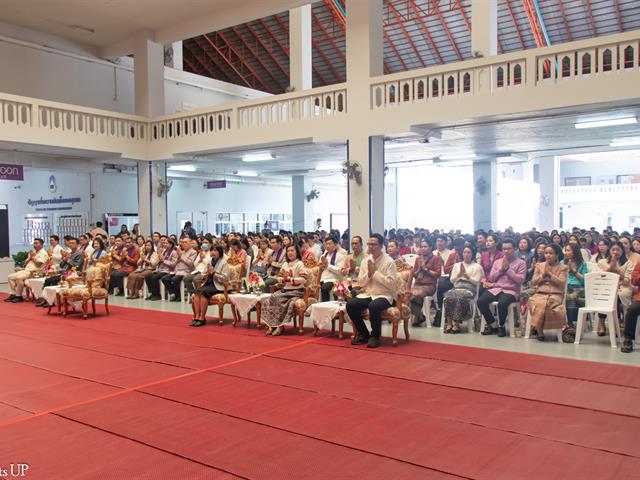 คณะศิลปศาสตร์ร่วมพิธีทำบุญเนื่องในวันขึ้นปีใหม่ ๒๕๖๘ “ฮ่วมบุญ ขึ้นปี๋ใหม่ ฮ้อยดวงใจ จาว ม.พะเยา”