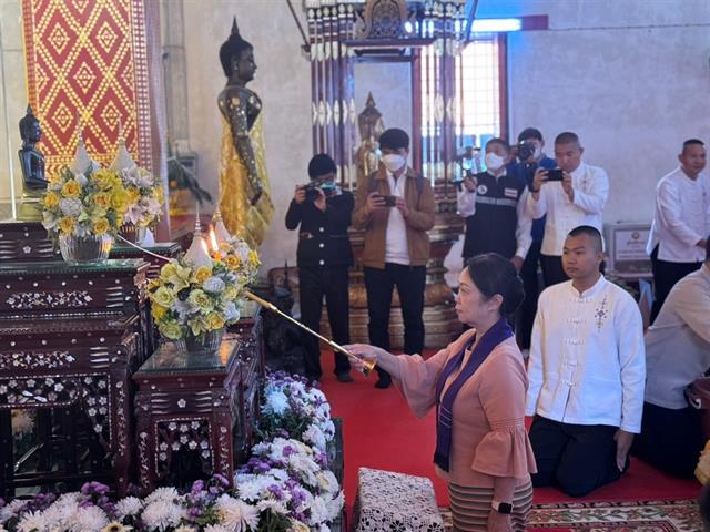 โครงการตานข้าวใหม่ใส่บาตรหลวง มหาวิทยาลัยพะเยา ประจำปี 2568