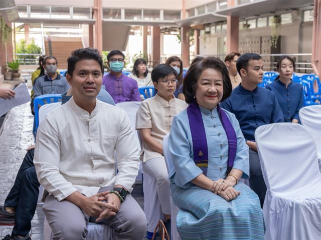 คณะสหเวชศาสตร์ มหาวิทยาลัยพะเยา จัดกิจกรรมทำบุญตักบาตรเนื่องในวันขึ้นปีใหม่ 2568