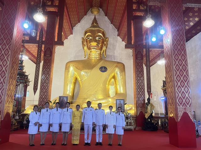 มหาวิทยาลัยพะเยาร่วมพิธีเฉลิมพระเกียรติพระบาทสมเด็จพระเจ้าอยู่หัว  เนื่องในโอกาสพระราชพิธีสมมงคลพระชนมายุเท่า พระบาทสมเด็จพระพุทธยอดฟ้าจุฬาโลกมหาราช  สมเด็จพระปฐมบรมกษัตริยาธิราชแห่งพระราชวงศ์จักรี พุทธศักราช 2568