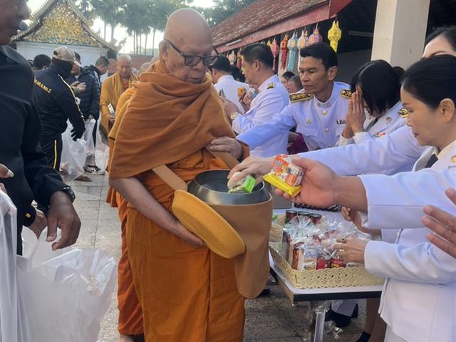 มหาวิทยาลัยพะเยาร่วมพิธีเฉลิมพระเกียรติพระบาทสมเด็จพระเจ้าอยู่หัว  เนื่องในโอกาสพระราชพิธีสมมงคลพระชนมายุเท่า พระบาทสมเด็จพระพุทธยอดฟ้าจุฬาโลกมหาราช  สมเด็จพระปฐมบรมกษัตริยาธิราชแห่งพระราชวงศ์จักรี พุทธศักราช 2568