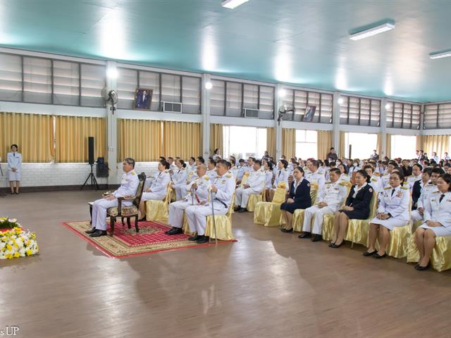 คณะศิลปศาสตร์เป็นผู้แทนมหาวิทยาลัยพะเยา เข้าร่วมพิธีวันพ่อขุนรามคำแหงมหาราช