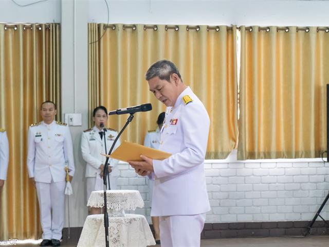 คณะศิลปศาสตร์เป็นผู้แทนมหาวิทยาลัยพะเยา เข้าร่วมพิธีวันพ่อขุนรามคำแหงมหาราช