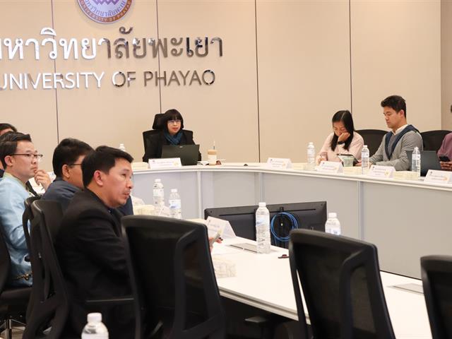 มหาวิทยาลัยพะเยา จัดประชุมคณะทำงานด้านคุณธรรมและความโปร่งใสฯ ครั้งที่ 2 (1/2568) เพื่อชี้แจงและแลกเปลี่ยนเรียนรู้กระบวนการประเมิน ITA และ UP ITA ประจำปีงบประมาณ พ.ศ. 2568