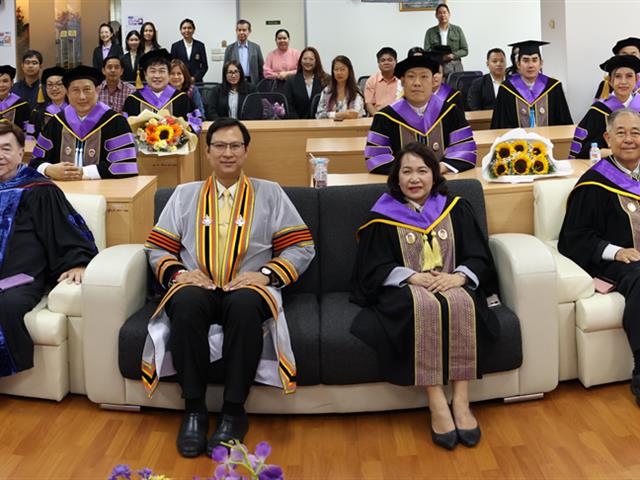 วิทยาลัยการจัดการ มหาวิทยาลัยพะเยา จัดโครงการปัจฉิมนิเทศ “ประสิทธิ์บัณฑิตาภรณ์” สำหรับบัณฑิตที่สำเร็จการศึกษา ปีการศึกษา 2566