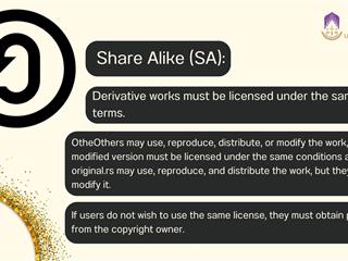 Creative Commons License: A Simple Agreement for Copyright Usage with Four Basic Symbols.