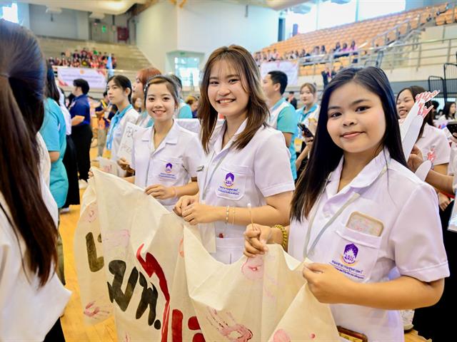      คณะสาธารณสุขศาสตร์ เข้าร่วมการแข่งขันทักษะทางวิชาการและกีฬาในงานสาธารณสุขสัมพันธ์ ครั้งที่ 40 (โรจนากรเกมส์)