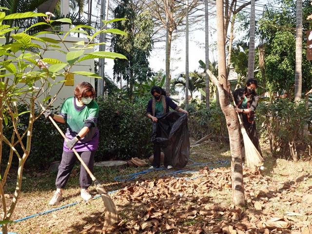 คณะวิทยาศาสตร์ มหาวิทยาลัยพะเยา จัดกิจกรรม “Great & Green เปลี่ยนใบไม้เป็นปุ๋ย ลดมลพิษ คืนชีวิตให้ดิน” มุ่งสู่การเป็นมหาวิทยาลัยสีเขียวระดับโลก