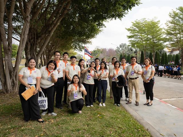 คณะกรรมการดำเนินงานพิธีพระราชทานปริญญาบัตร คณะศิลปศาสตร์ ดำเนินการฝึกซ้อมบัณฑิต เพื่อเตรียมความพร้อมการเข้ารับพระราชทานปริญญาบัตร ประจำปีการศึกษา ๒๕๖๖