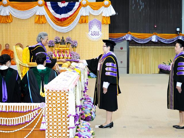 Her Royal Highness Princess Maha Chakri Sirindhorn Confers Degrees to University of Phayao Graduates for the Academic Year 2023