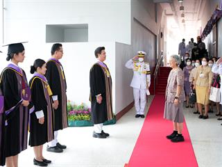 Her Royal Highness Princess Maha Chakri Sirindhorn Confers Degrees to University of Phayao Graduates for the Academic Year 2023