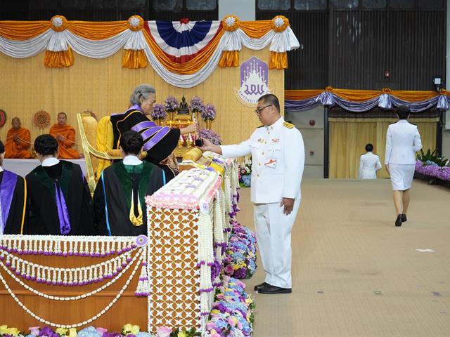 Her Royal Highness Princess Maha Chakri Sirindhorn Confers Degrees to University of Phayao Graduates for the Academic Year 2023
