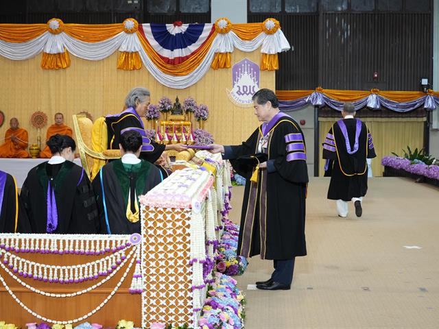 Her Royal Highness Princess Maha Chakri Sirindhorn Confers Degrees to University of Phayao Graduates for the Academic Year 2023