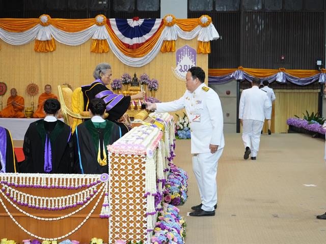 Her Royal Highness Princess Maha Chakri Sirindhorn Confers Degrees to University of Phayao Graduates for the Academic Year 2023