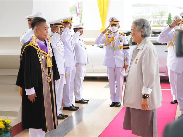 Her Royal Highness Princess Maha Chakri Sirindhorn Confers Degrees to University of Phayao Graduates for the Academic Year 2023