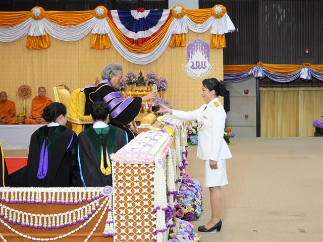Her Royal Highness Princess Maha Chakri Sirindhorn Confers Degrees to University of Phayao Graduates for the Academic Year 2023