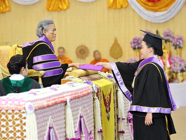 Her Royal Highness Princess Maha Chakri Sirindhorn Confers Degrees to University of Phayao Graduates for the Academic Year 2023