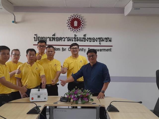 คณะวิศวกรรมศาสตร์ จัด ENG UP SAFETY ZONE ปลอดฝุ่น ด้วยเครื่องผลิตโอโชน OZO-MAC