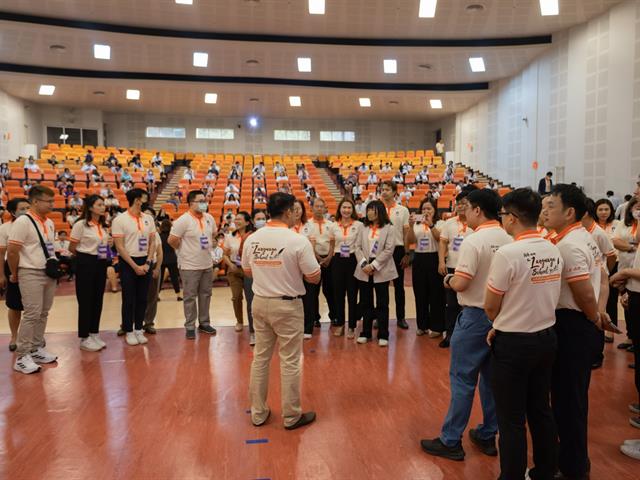 School of Liberal Arts, conducted rehearsal sessions for graduates to prepare them for the conferral of degrees for the academic year 2023.