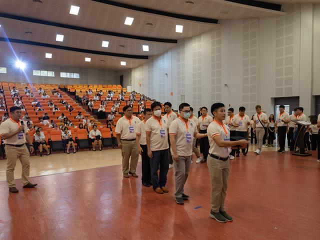 School of Liberal Arts, conducted rehearsal sessions for graduates to prepare them for the conferral of degrees for the academic year 2023.